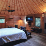 Owl Cabin Bed Stormking Spa Retreat Mount Rainier Cabins