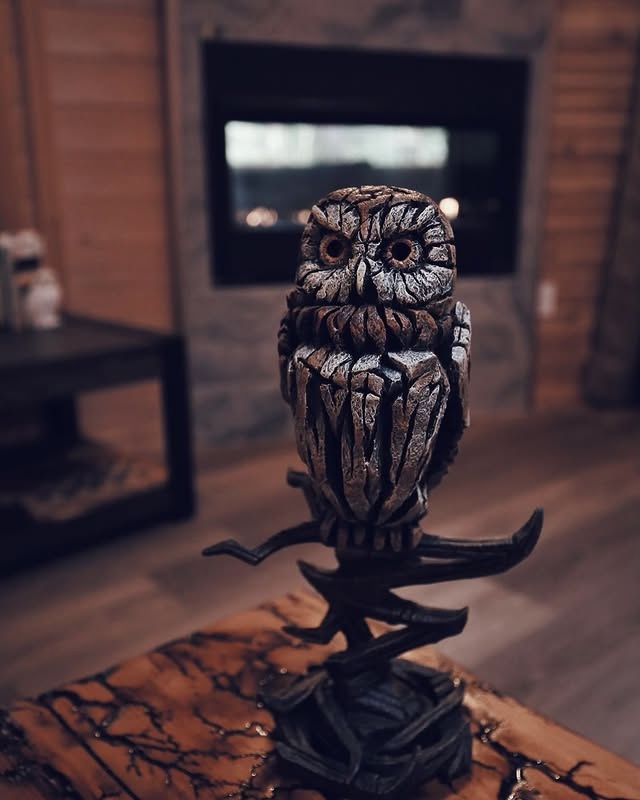 Owl cabin interior photo 1