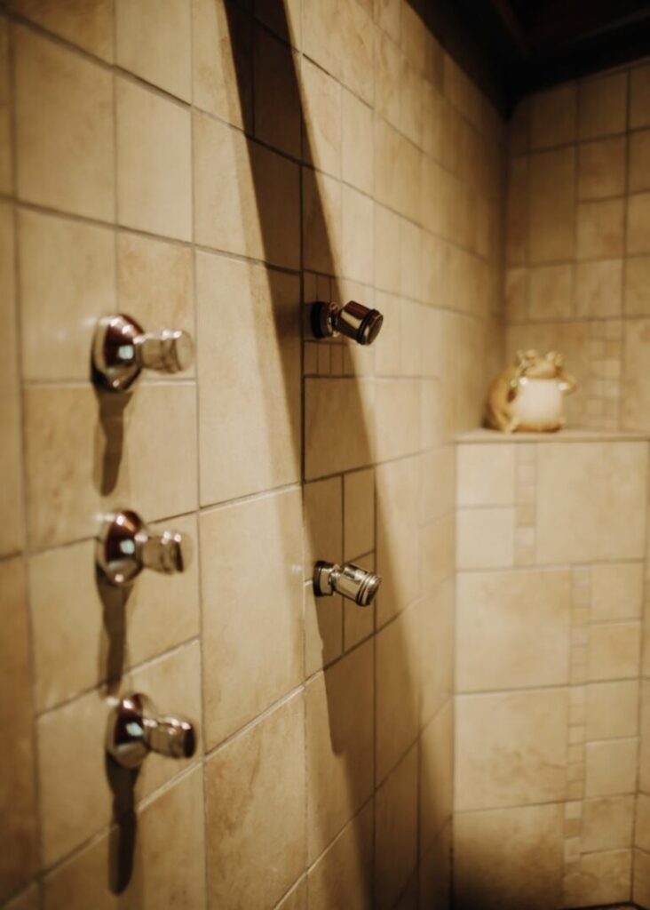 Heron Cabin at Mt Rainier shower photo 1