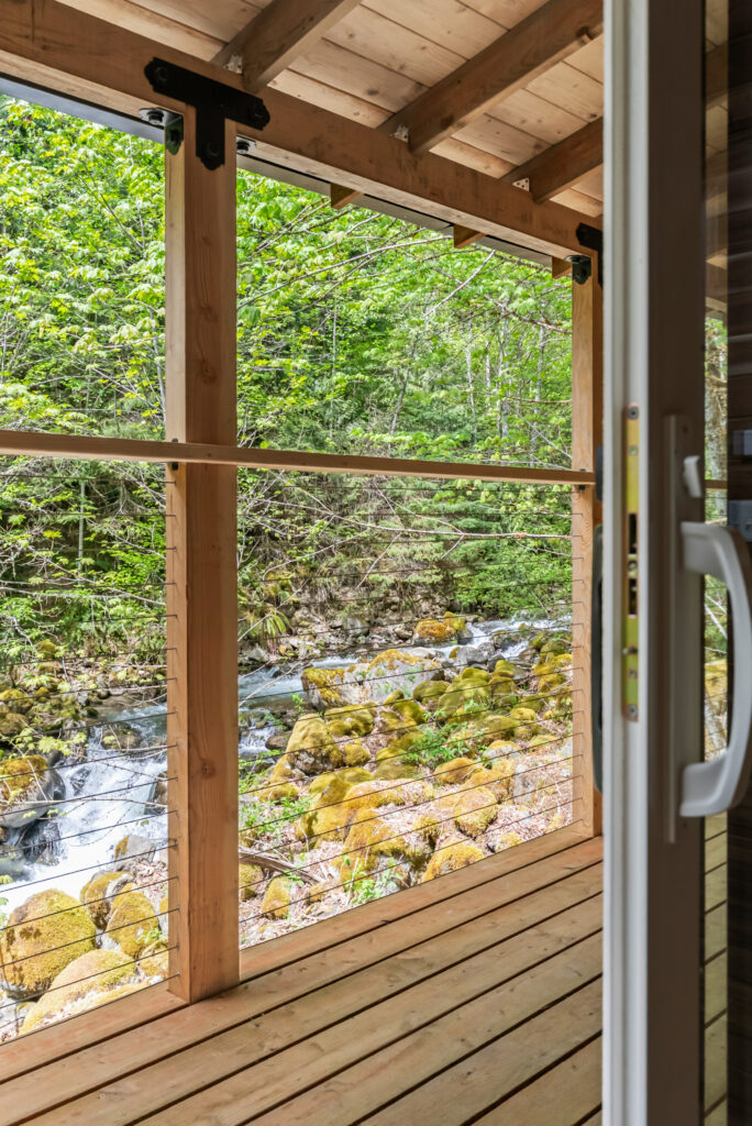 luxury spa cabins mt rainier photo