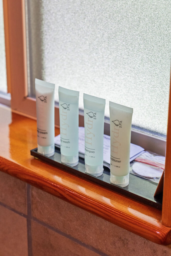 Heron Cabin bathroom essentials photo 1