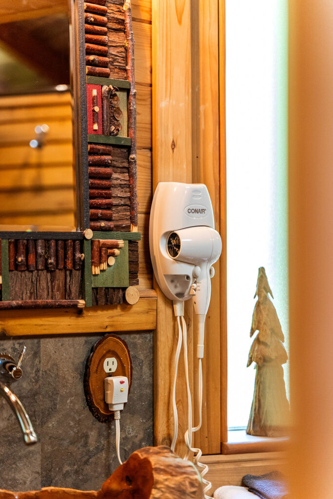 bear cabin bathroom essentials photo 1