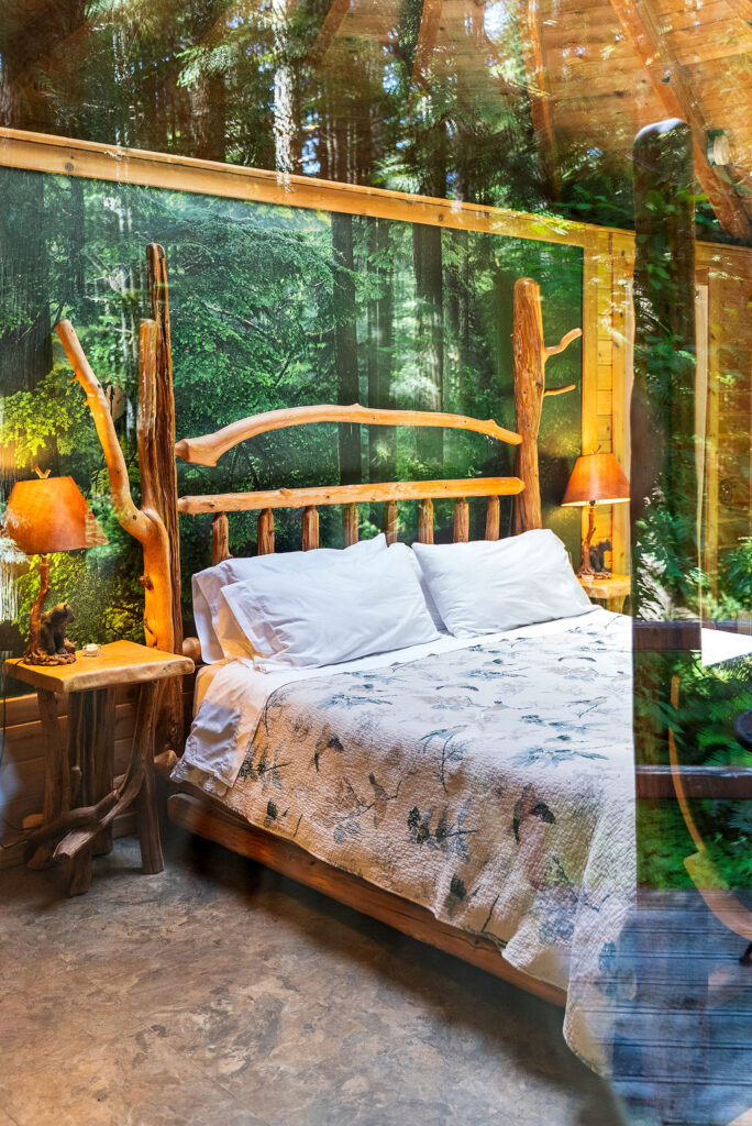 Bear Cabin bedroom photo 4