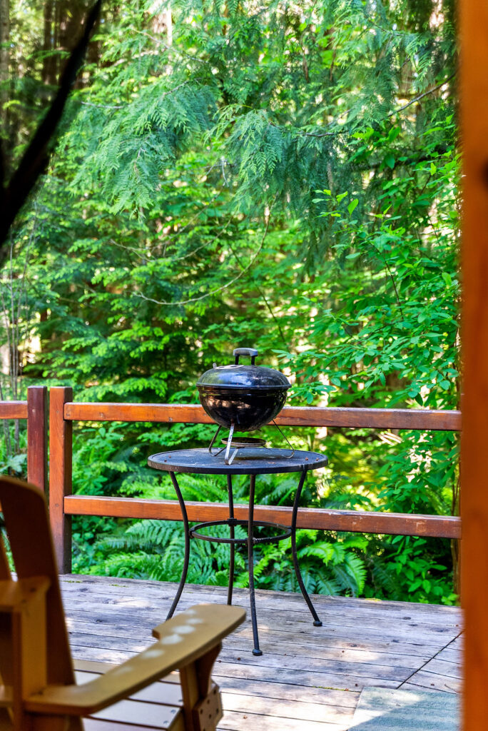 bear cabin with private hot tub in woods photo 1