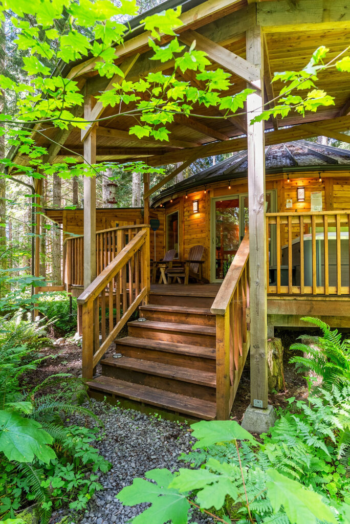 Stormking spa owl cabin in the woods near Mt Rainier photo 3
